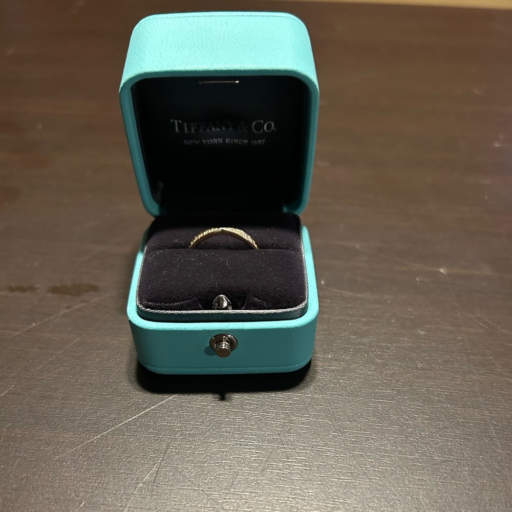 Tiffany & Co.  Rose Gold wedding Band Ring